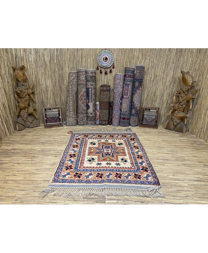 Sirvan Nomadic Handmade Wool on Wool Carpet – FREE SHIPPING..!